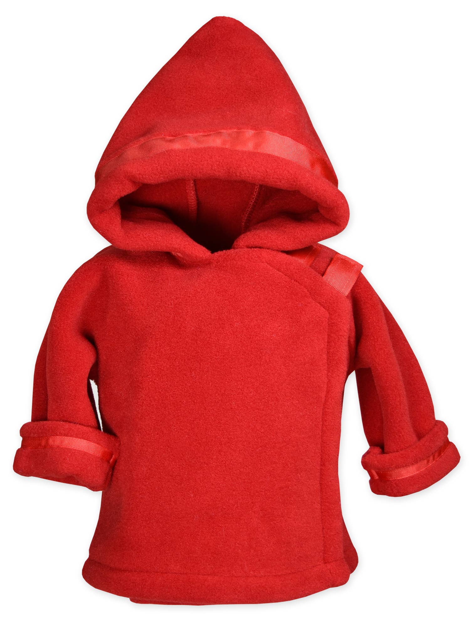Warmplus Fleece Favorite Jacket, Wrap Close, Hood - Liz and Roo