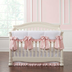 All white crib bedding set hotsell