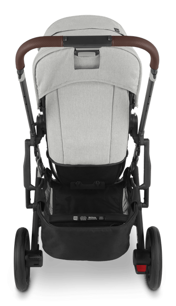 CRUZ V2 Stroller- Declan | SIlver Frame | Chestnut Leather - Liz and Roo