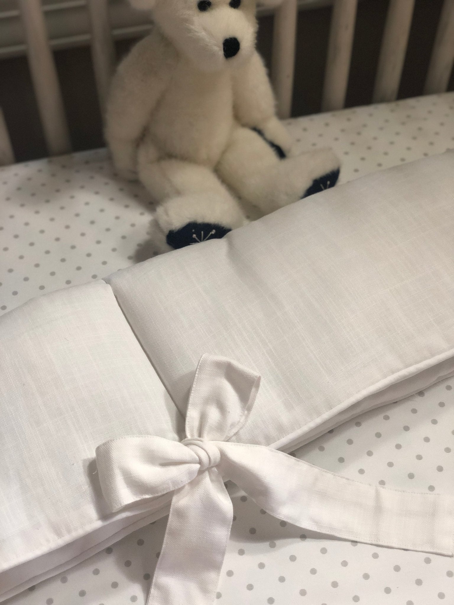 Custom Crib Rail Covers - Liz and Roo