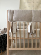 Flax Linen and Flax Linen Stripe 2-pc. Bedding Set - Liz and Roo