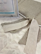 Flax Linen and Flax Linen Stripe 2-pc. Bedding Set - Liz and Roo