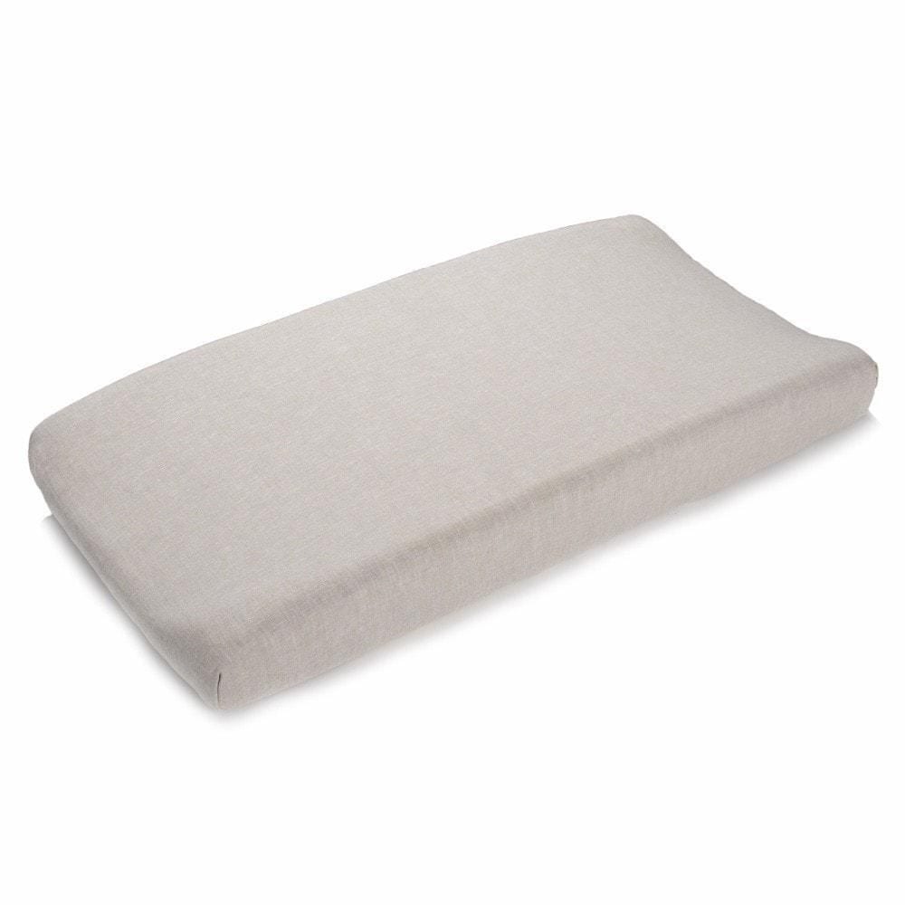 Flax Linen Contoured Changing Pad Cover