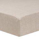 Flax Linen Crib Sheet