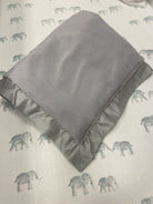 Gray Faux Fur Blanket 2