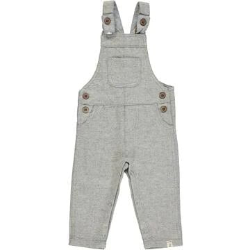 Grey Wool Jellico Woven Overalls - Liz and Roo
