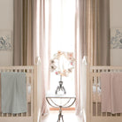 Linen Solid Window Treatments in Blue | Available in 7 Colors - Liz and Roo