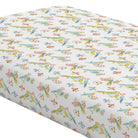 love birds crib sheet side