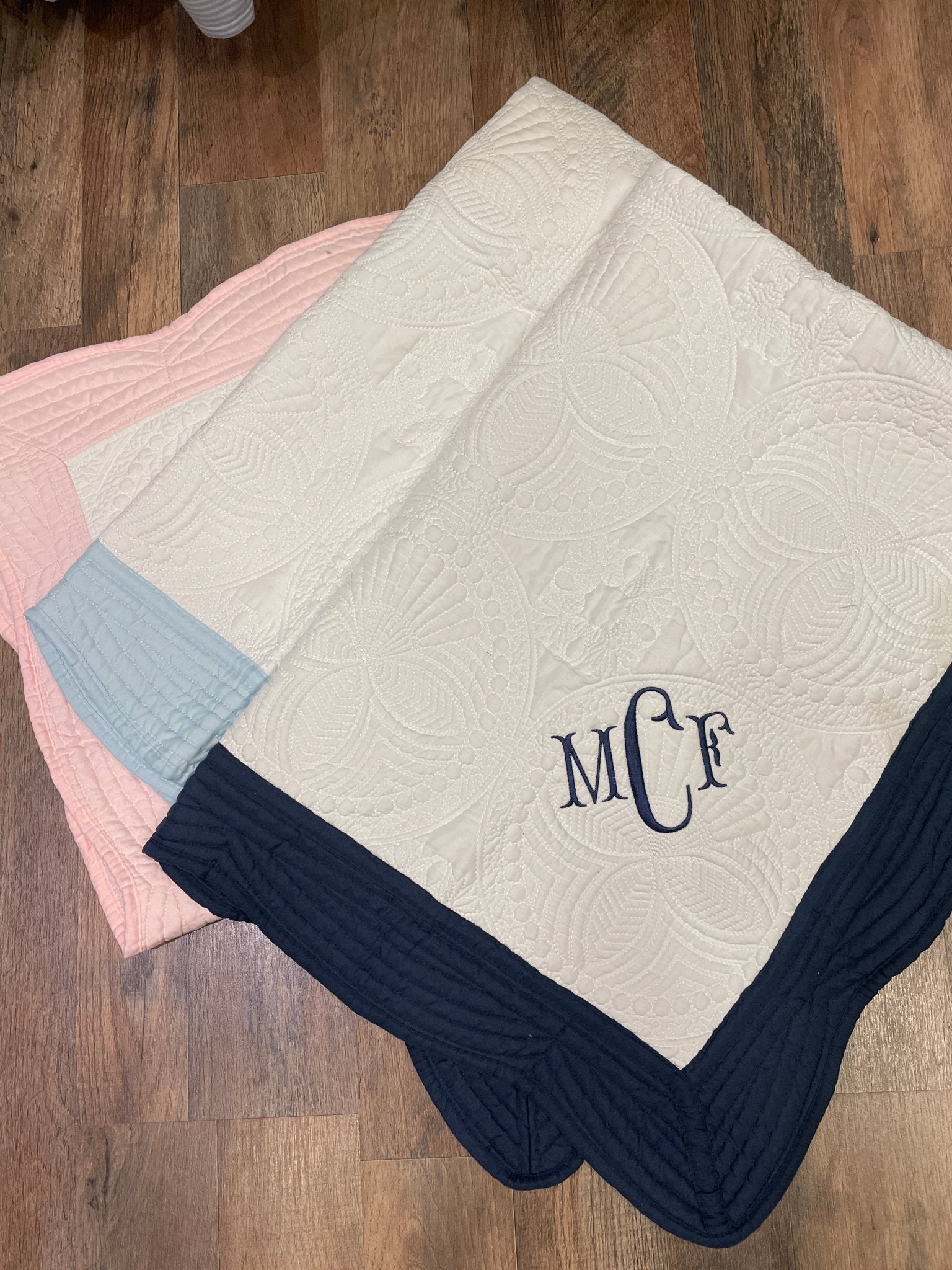Matelasse Quilt (4 Trim Colors To Choose From) | Made in USA - Liz and Roo