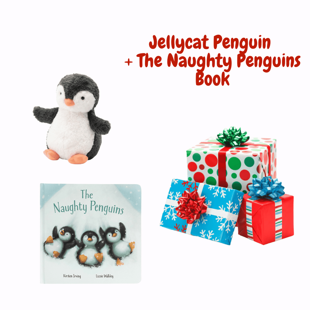 Penguin Holiday Gift Box | Jellycat Gifts - Liz and Roo