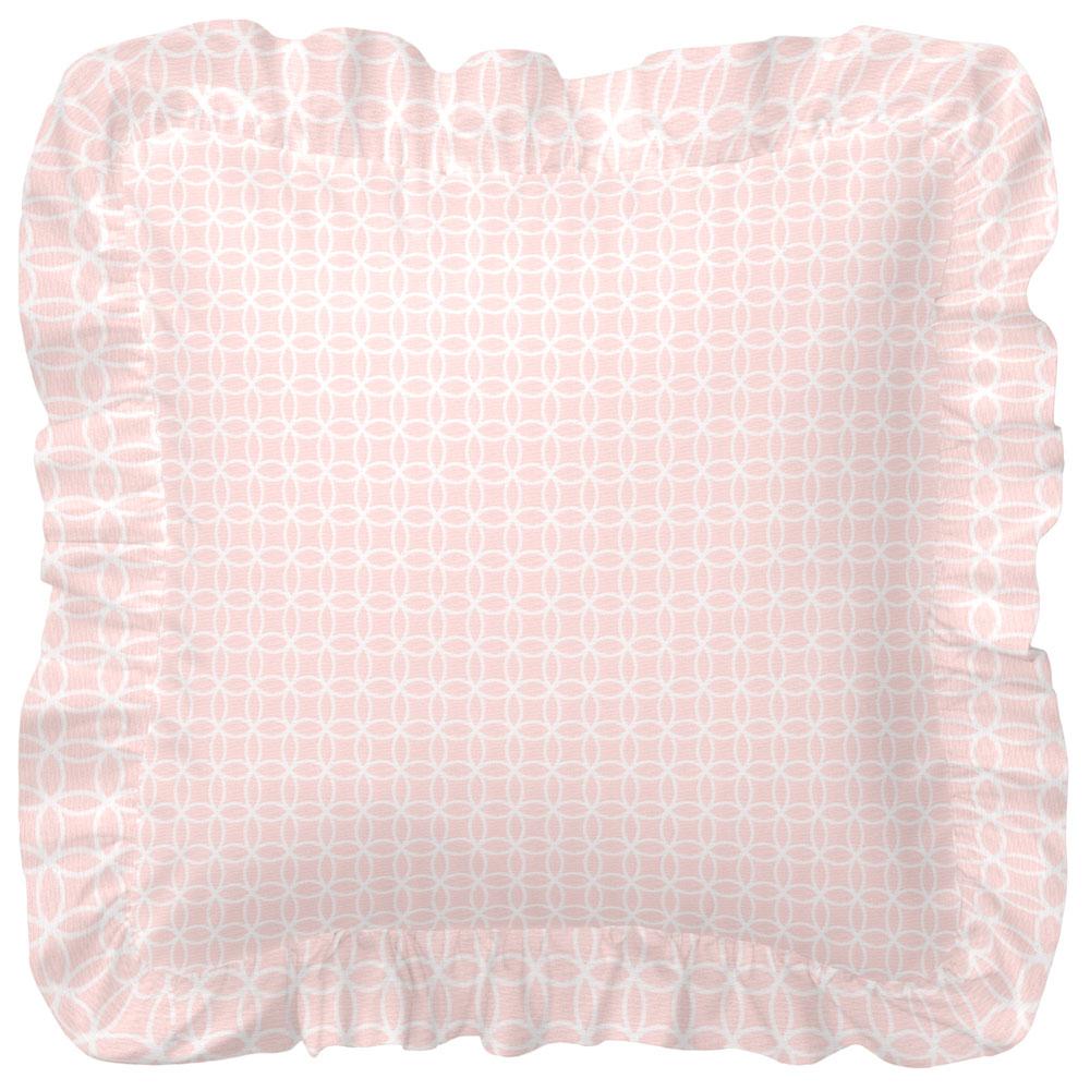 Pink Circles Baby Pillow Sham (INCLUDES insert) - Liz and Roo
