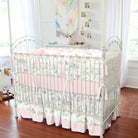 Pink Circles MINI Crib Sheet - Liz and Roo