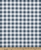 Plaid (1.5") Window Treatments in Black | Available in 4 Colors - Liz and Roo