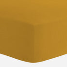 Solid Mustard Yellow Crib Sheet - Liz and Roo