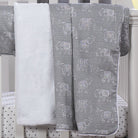 Tribal Elephants 4-pc Bedding Set - Gray - Liz and Roo