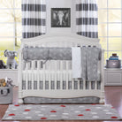 Tribal Elephants 4-pc Bedding Set - Gray - Liz and Roo