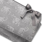 Tribal Elephants 4-pc Bedding Set - Gray - Liz and Roo