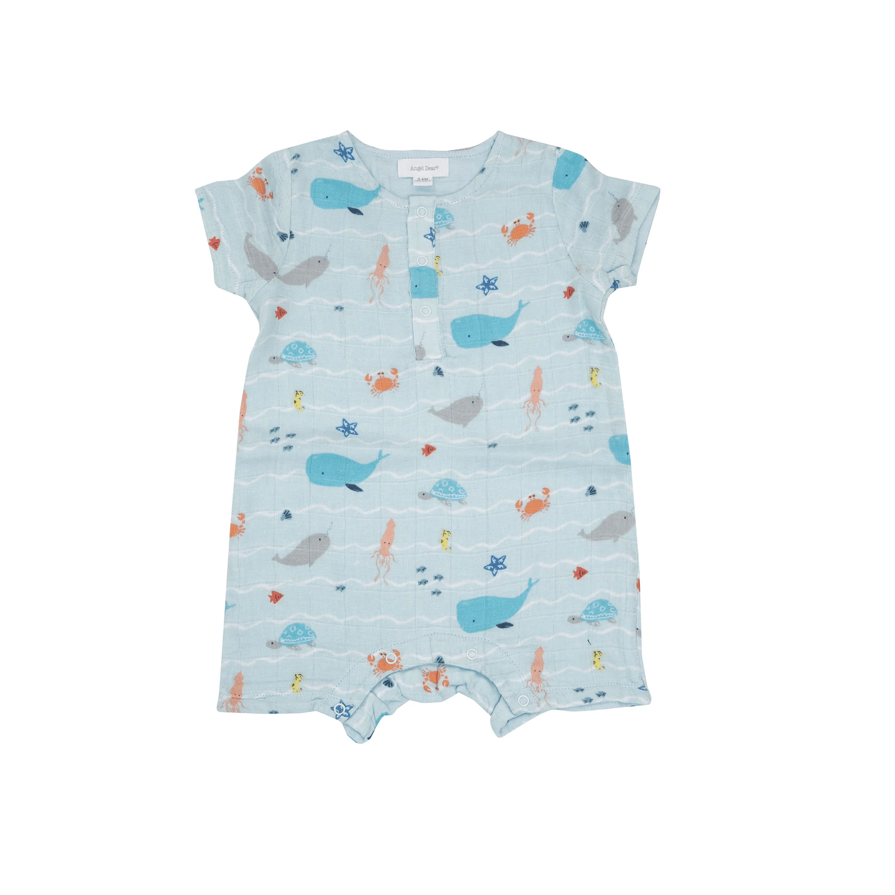 Undersea Stripe Henley Shortall - Liz and Roo