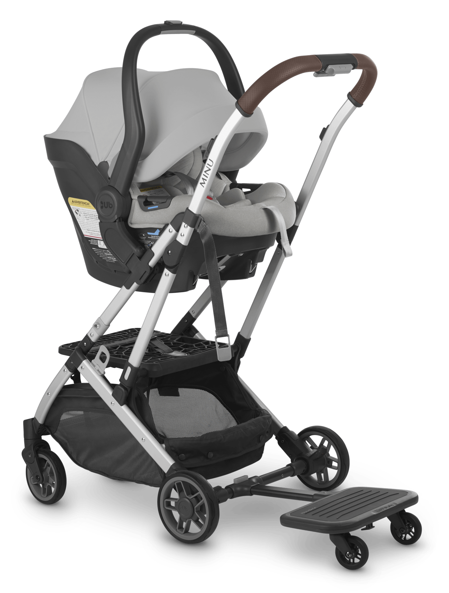 Mesa Max Anthony White and Grey Chenille