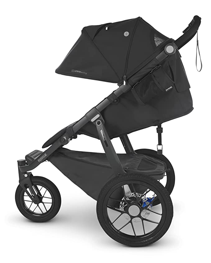 UPPAbaby Ridge Jog Stroller - Jake - Charcoal/Carbon - Liz and Roo
