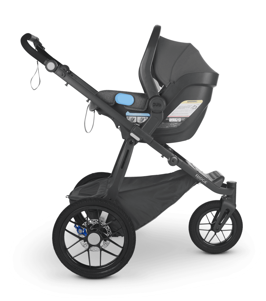 UPPAbaby Ridge Jog Stroller - Jake - Charcoal/Carbon - Liz and Roo