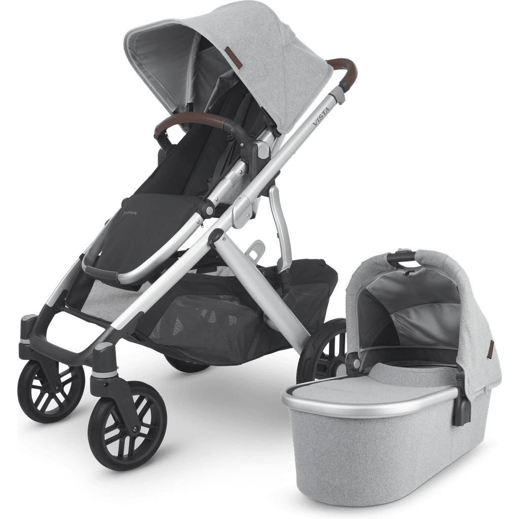 UPPAbaby VISTA V2 - Twins Travel System with Carseats - Liz and Roo