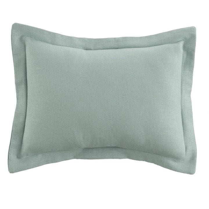 Willow Linen (Mist) Baby Pillow Sham (INCLUDES insert) - Liz and Roo