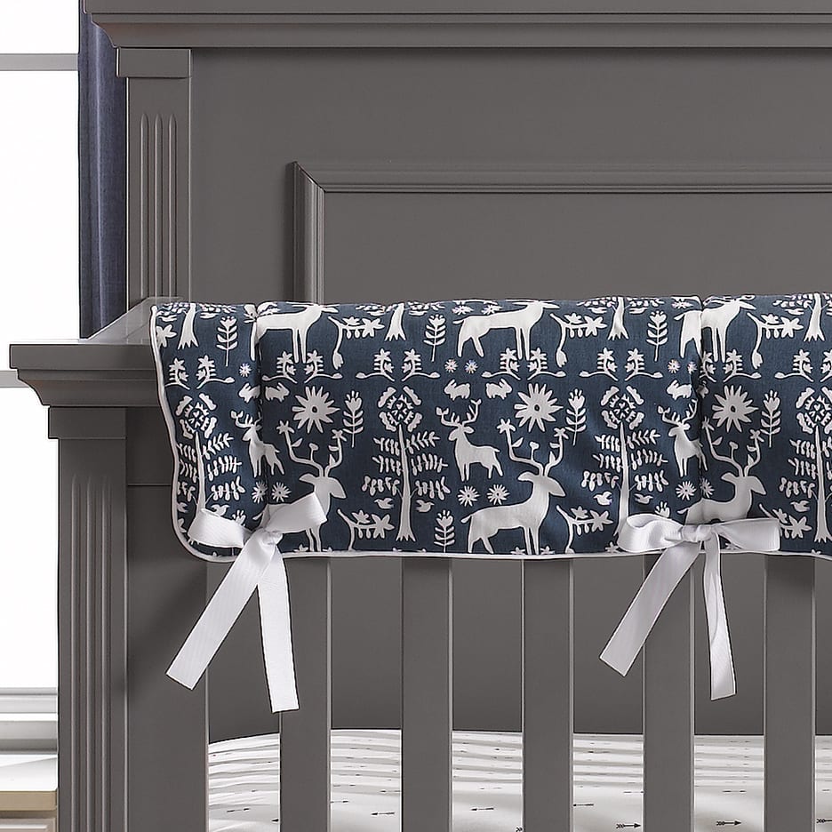 Woodland Forest Bumperless Crib Bedding - Liz and Roo